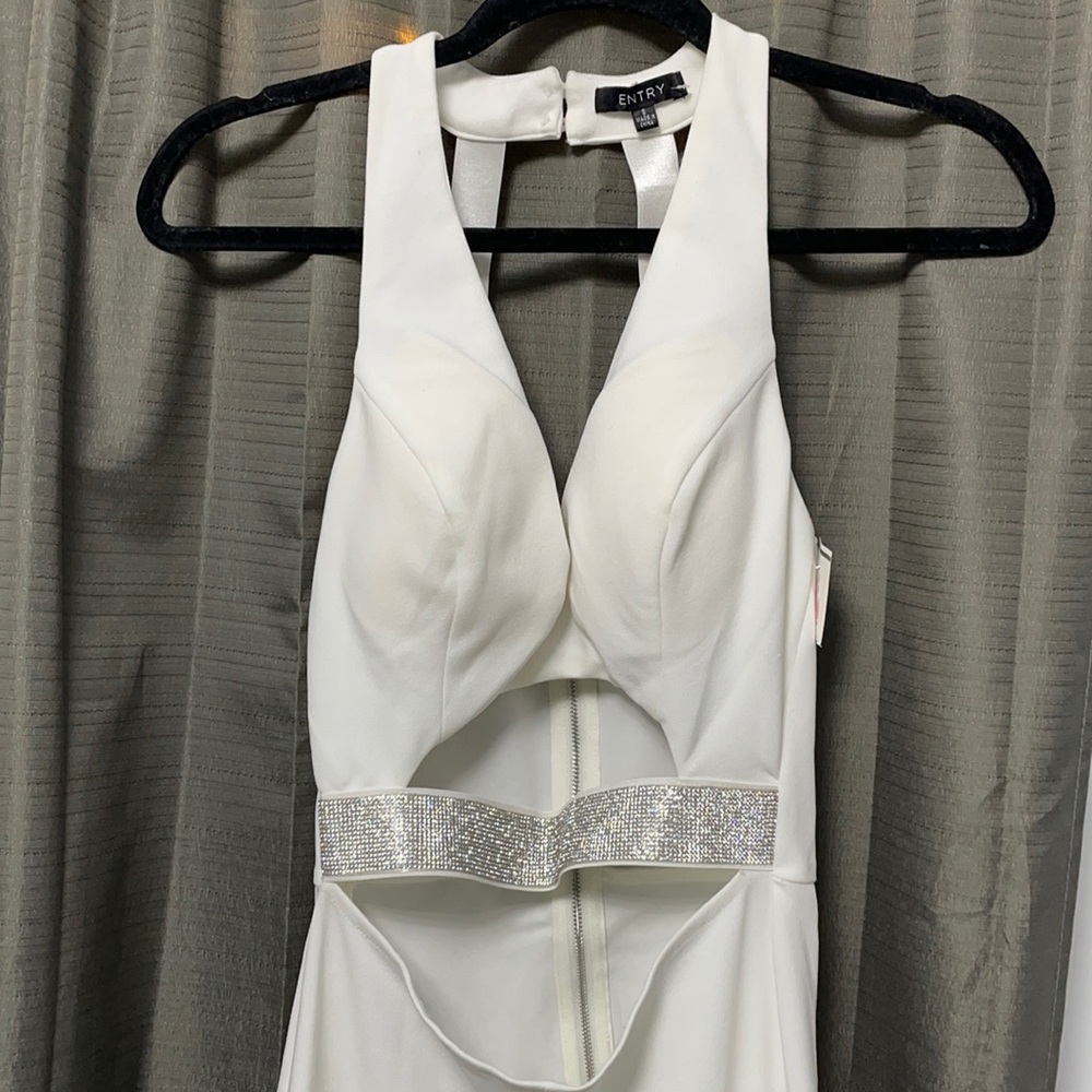 Brand New White Jumpsuit